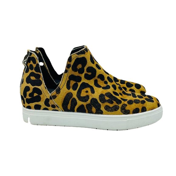 Steven By Steve Madden Shoes Womens Size 7.5 M Leopard Print Cheetah Slip On - Picture 1 of 11